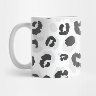 White Leopard Skin Design Mug